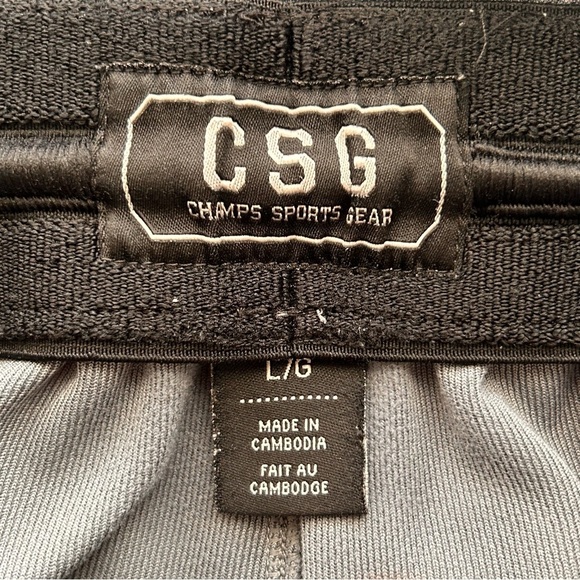 CSG Athletic Grey Training Shorts Size Large - Picture 4 of 5